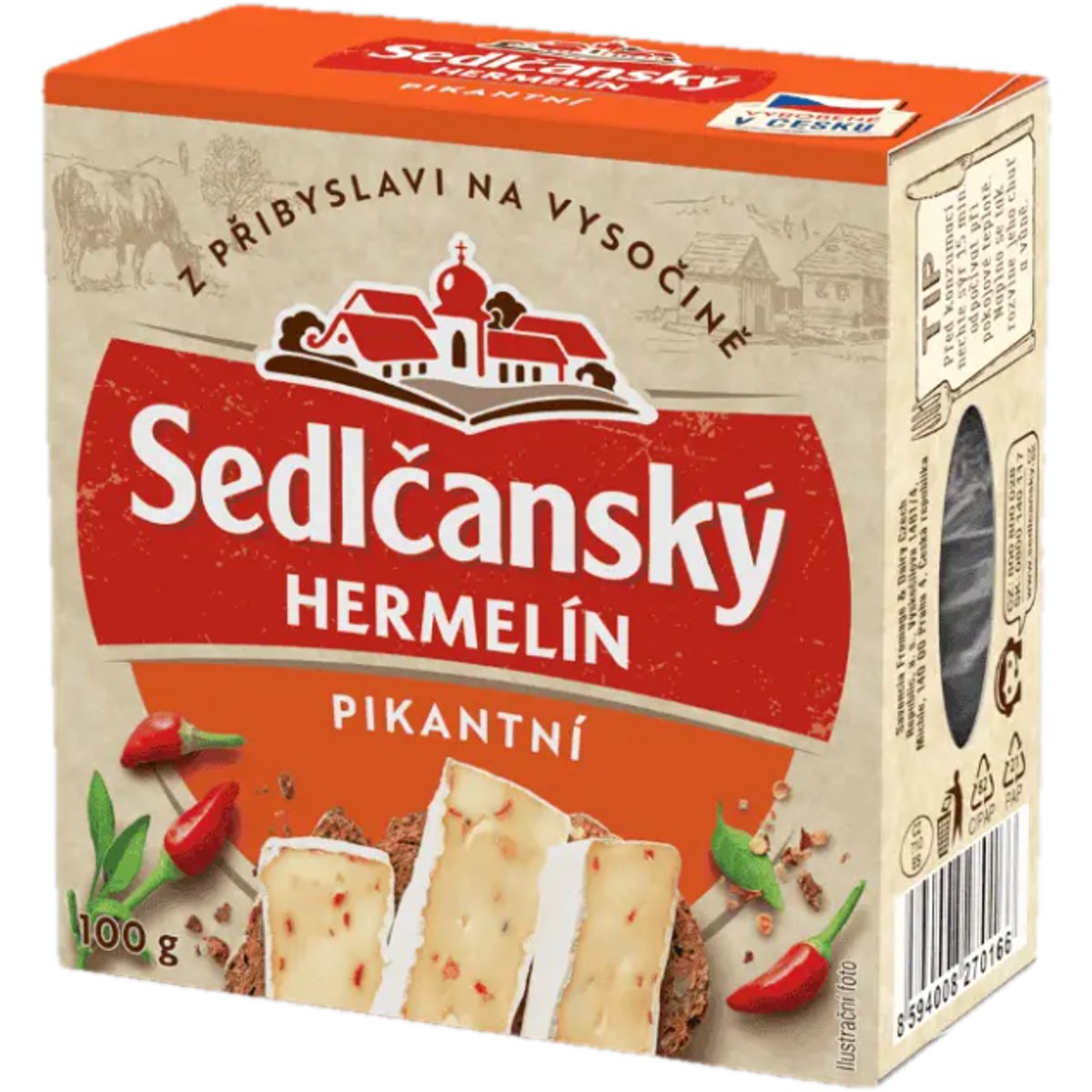 Sedlčanský Hermelín pikantní