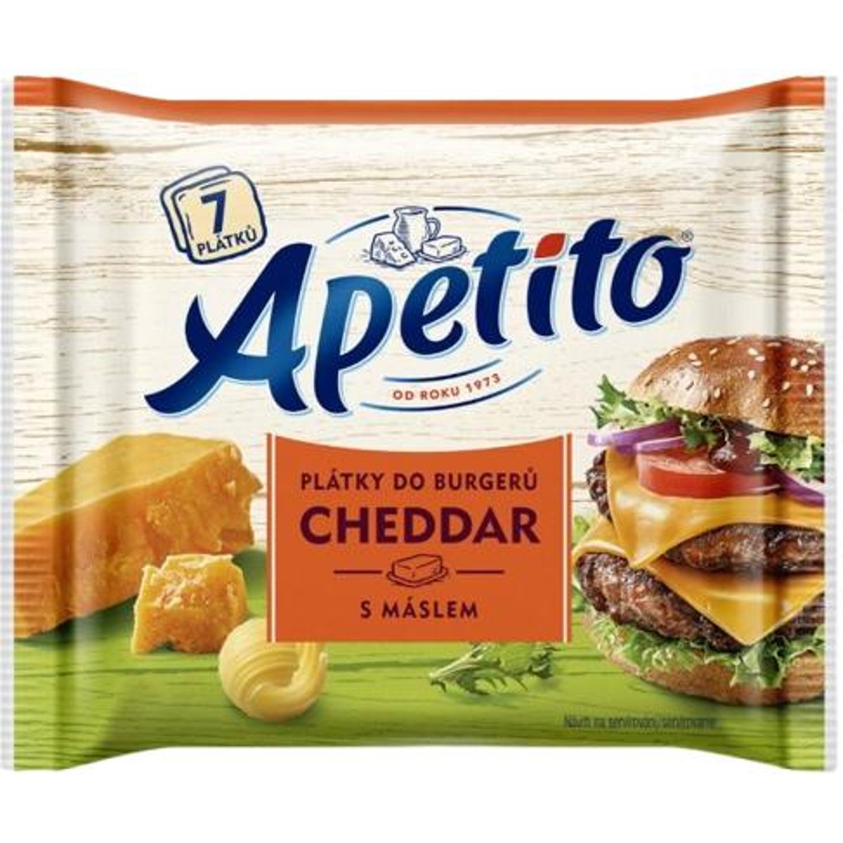 Apetito Cheddar plátky do burgerů