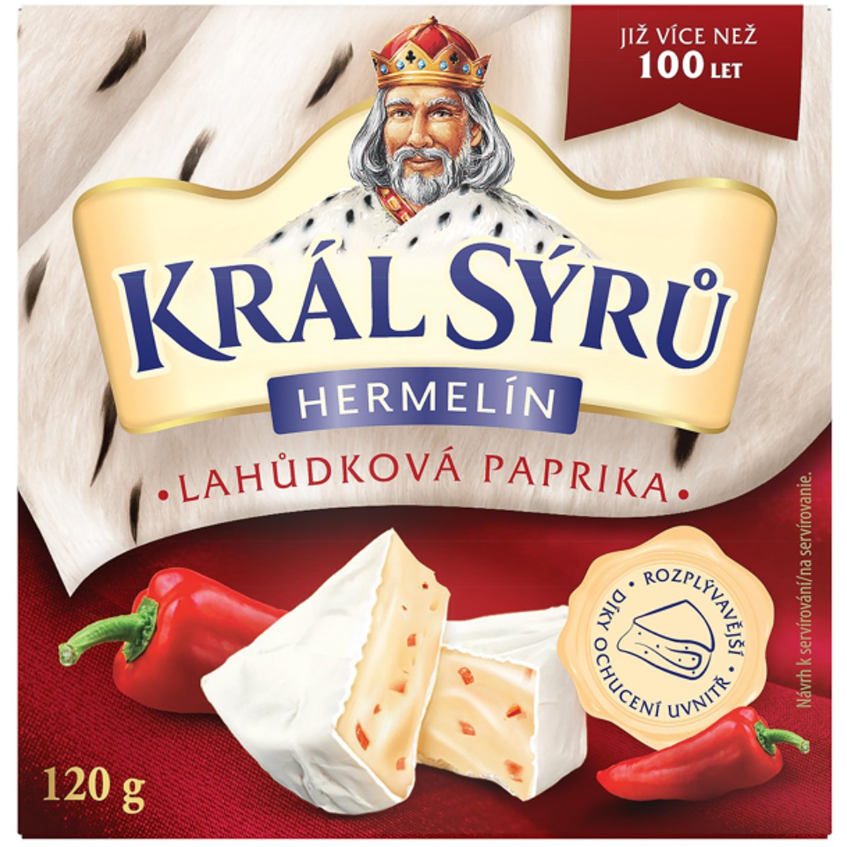 Král sýrů Lahůdková paprika