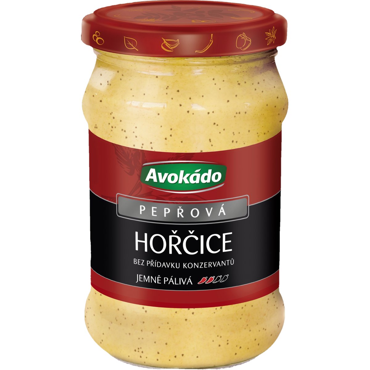 Avokádo Hořčice Pepřová