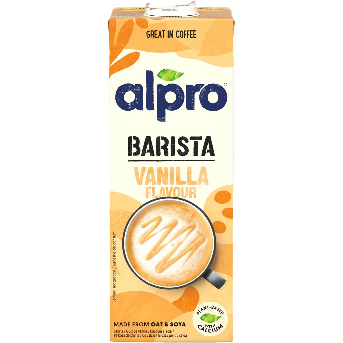 Alpro Barista ovesno-sójový nápoj s vanilkovou příchutí