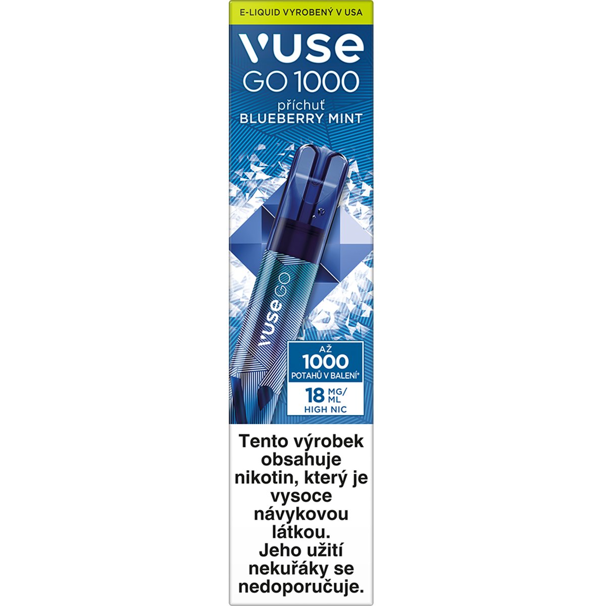 Vuse GO 1000 Blueberry Mint