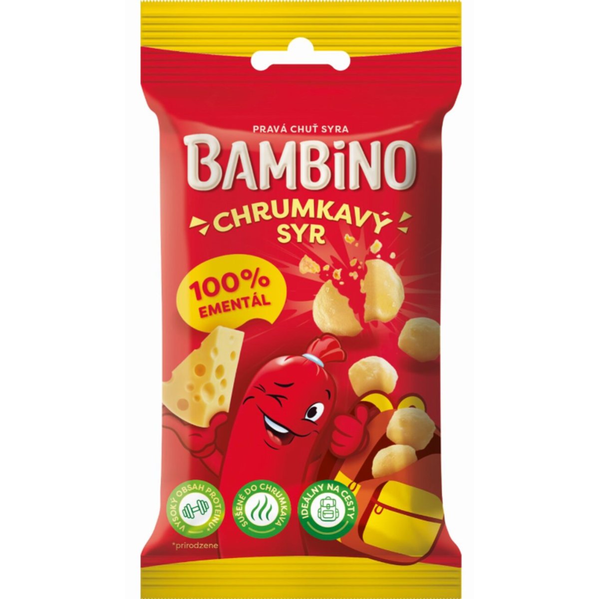 Bambino Chrumkavý syr Ementál