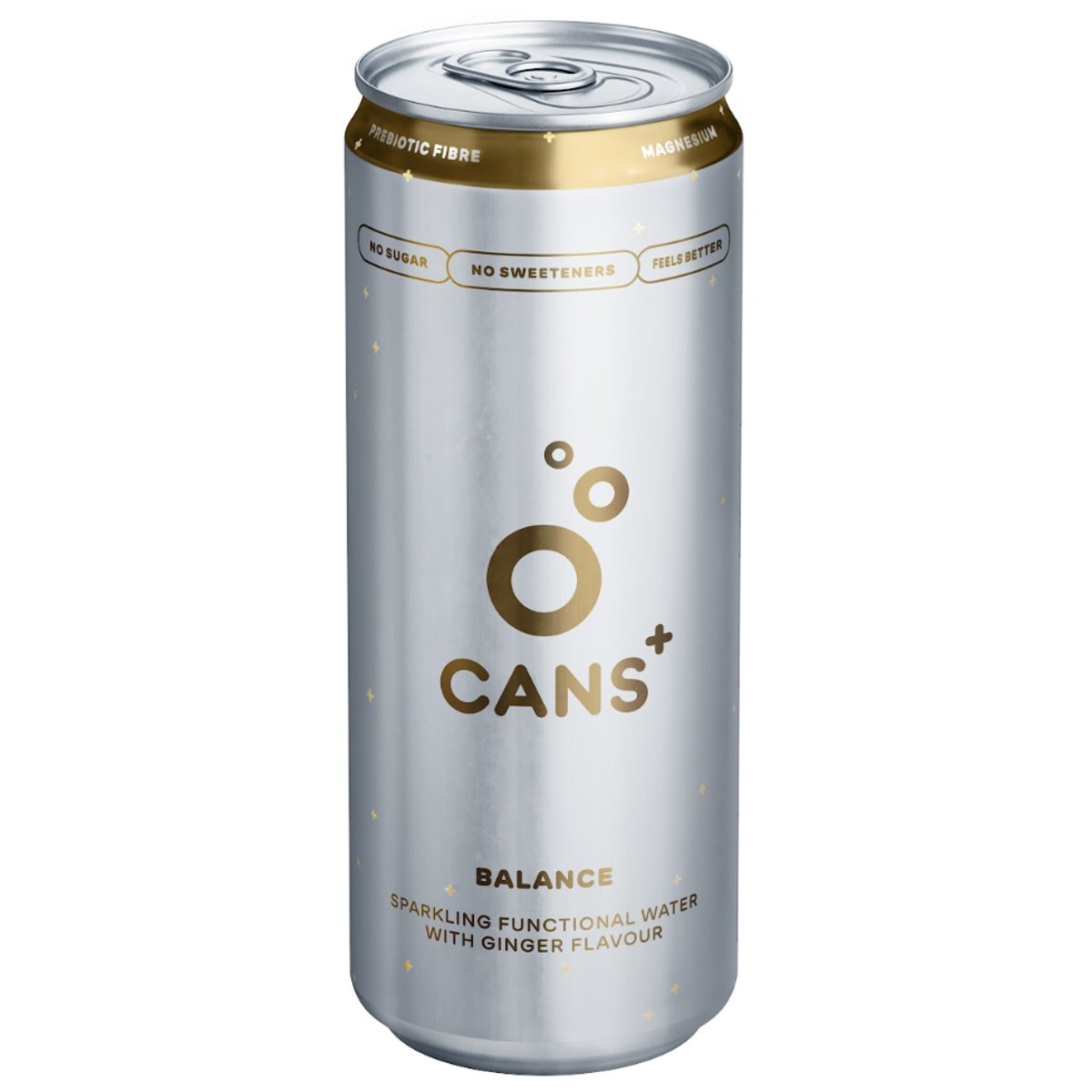Cans+ Balance Perlivý funkční nápoj se zázvorovou příchutí