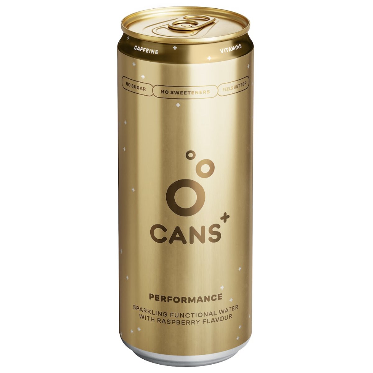 Cans+ Performance Perlivý funkční nápoj s malinovou příchutí