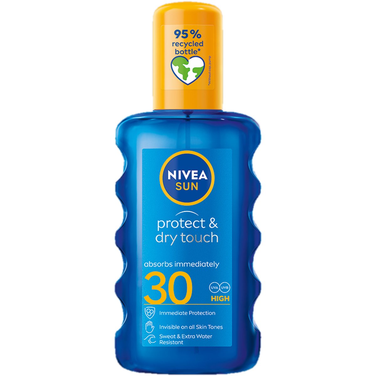 Levně Nivea Sun Protect & Dry Touch sprej na opalování SPF 30