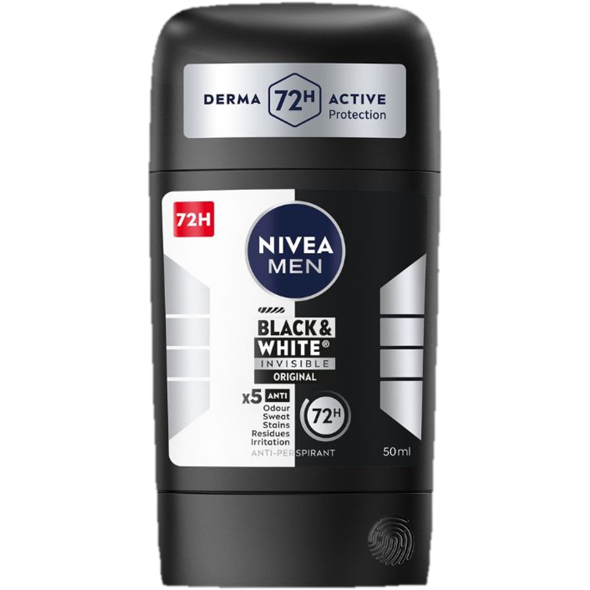 Nivea Men Black & White Invisible Original tuhý antiperspirant