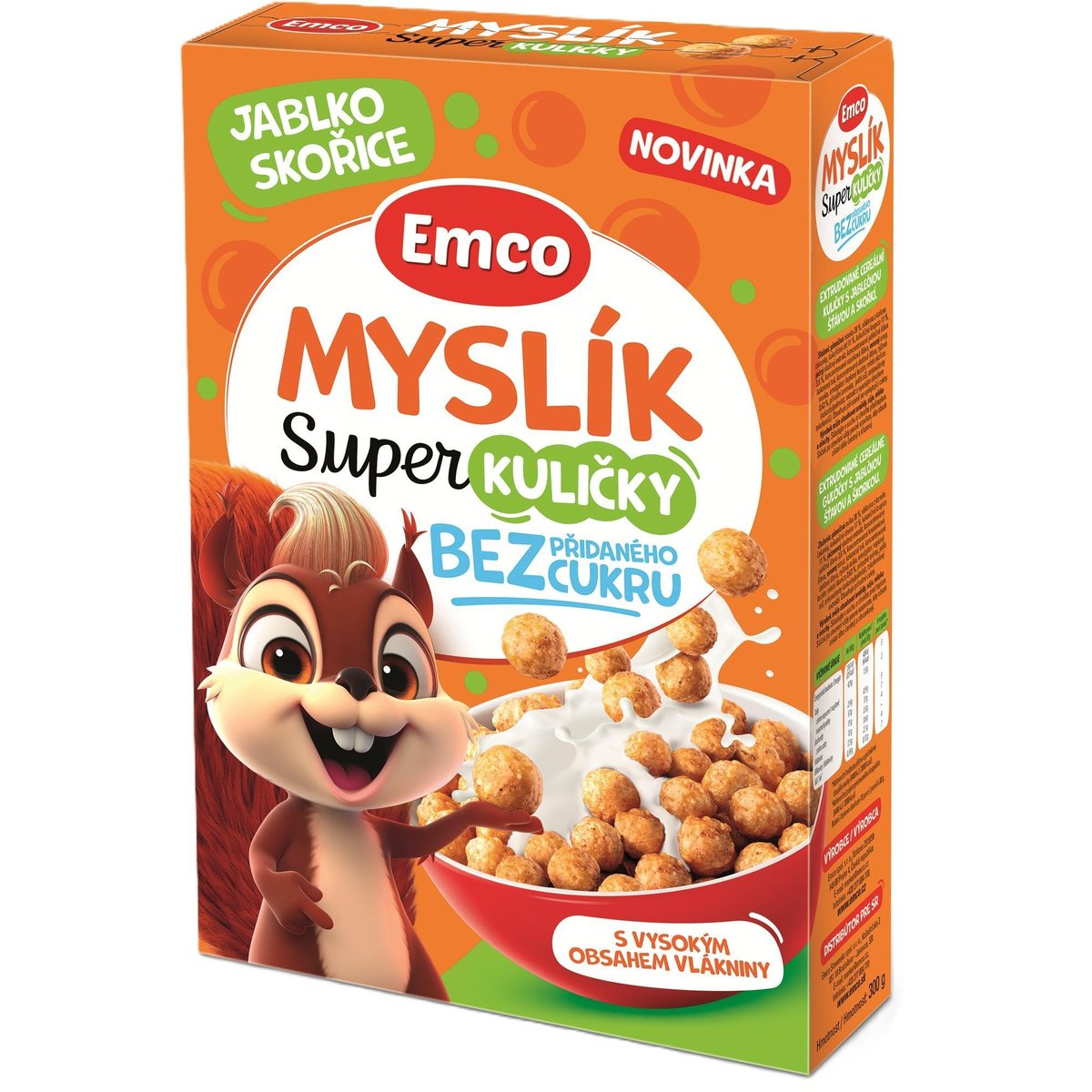 Emco Myslík Super kuličky jablko a skořice