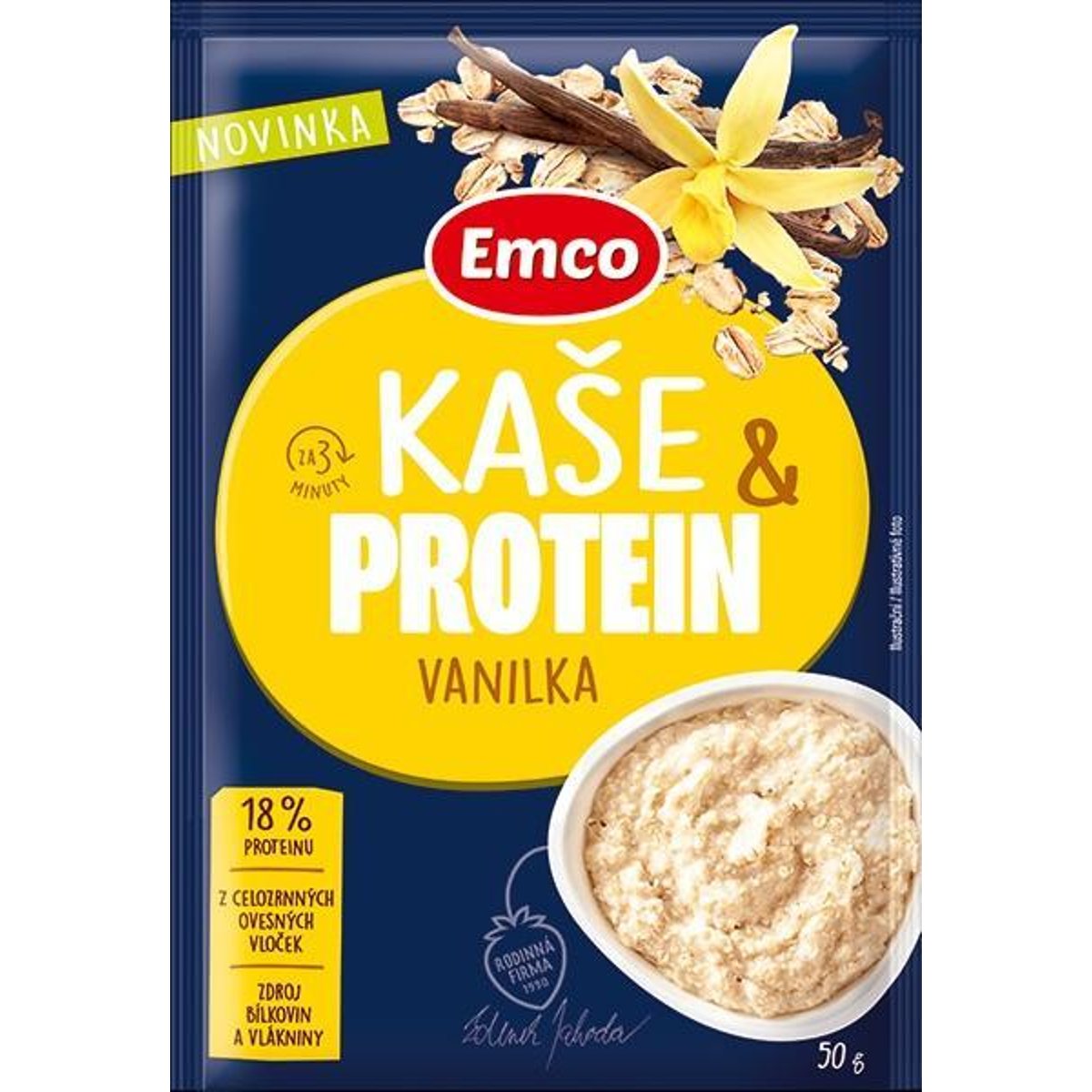 Emco Kaše proteinová vanilková