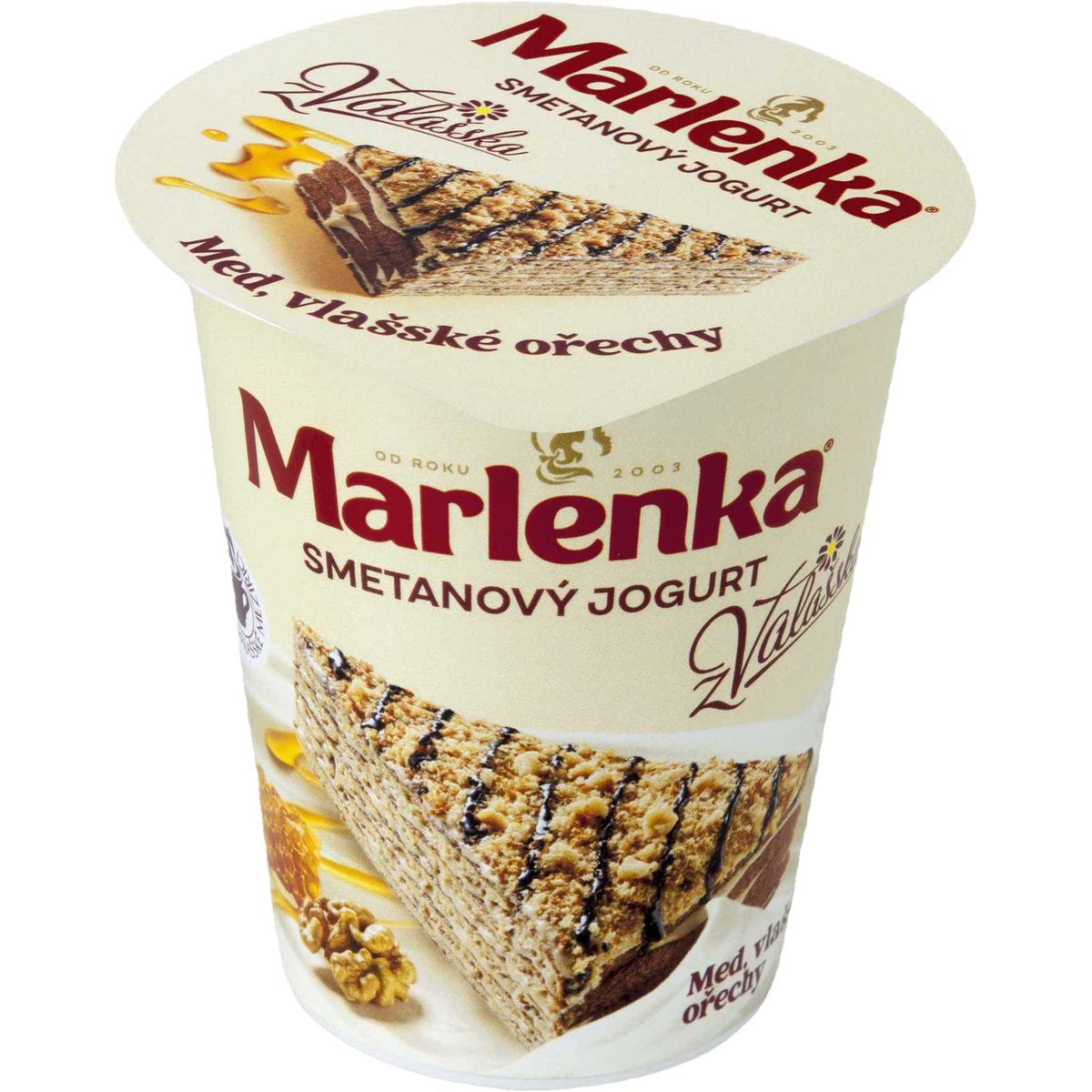 Mlékárna ValMez Marlenka smetanový jogurt mix příchutí