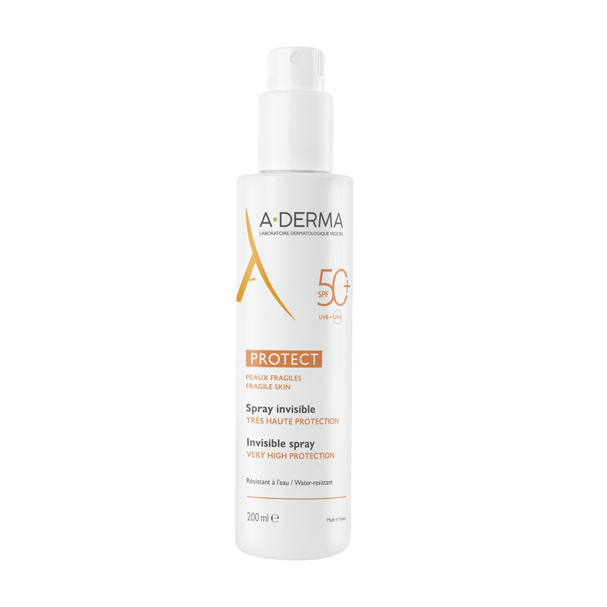 A-DERMA Protect transparentní sprej SPF50+ 200ml
