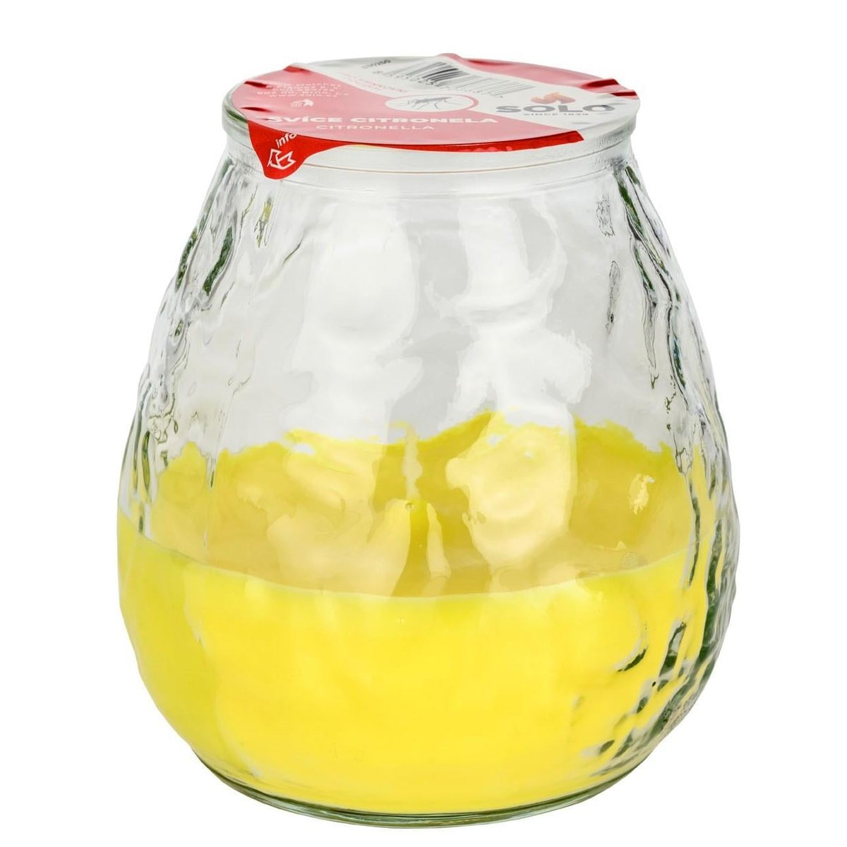 Solo Citronela svíčka ve skle