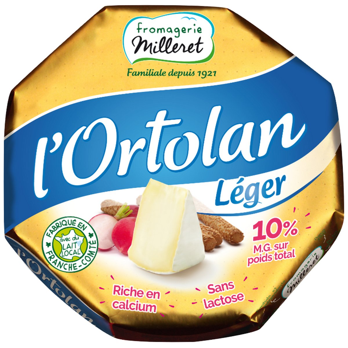 Milleret L'Ortolan Léger zrající sýr