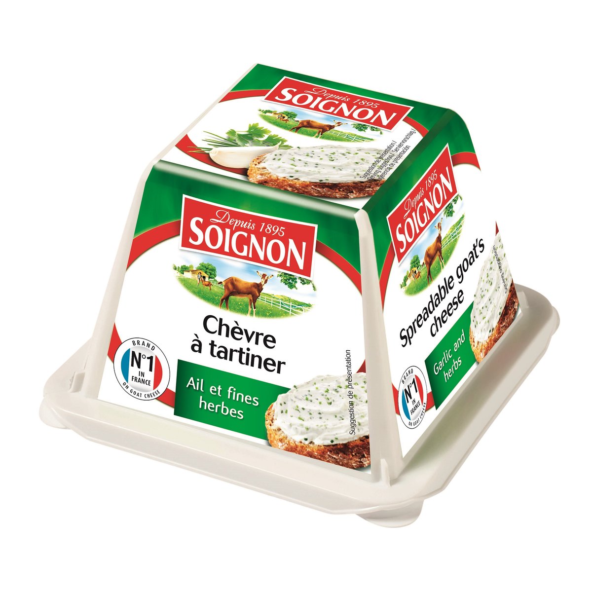 Soignon Kozí sýr česnek a bylinky