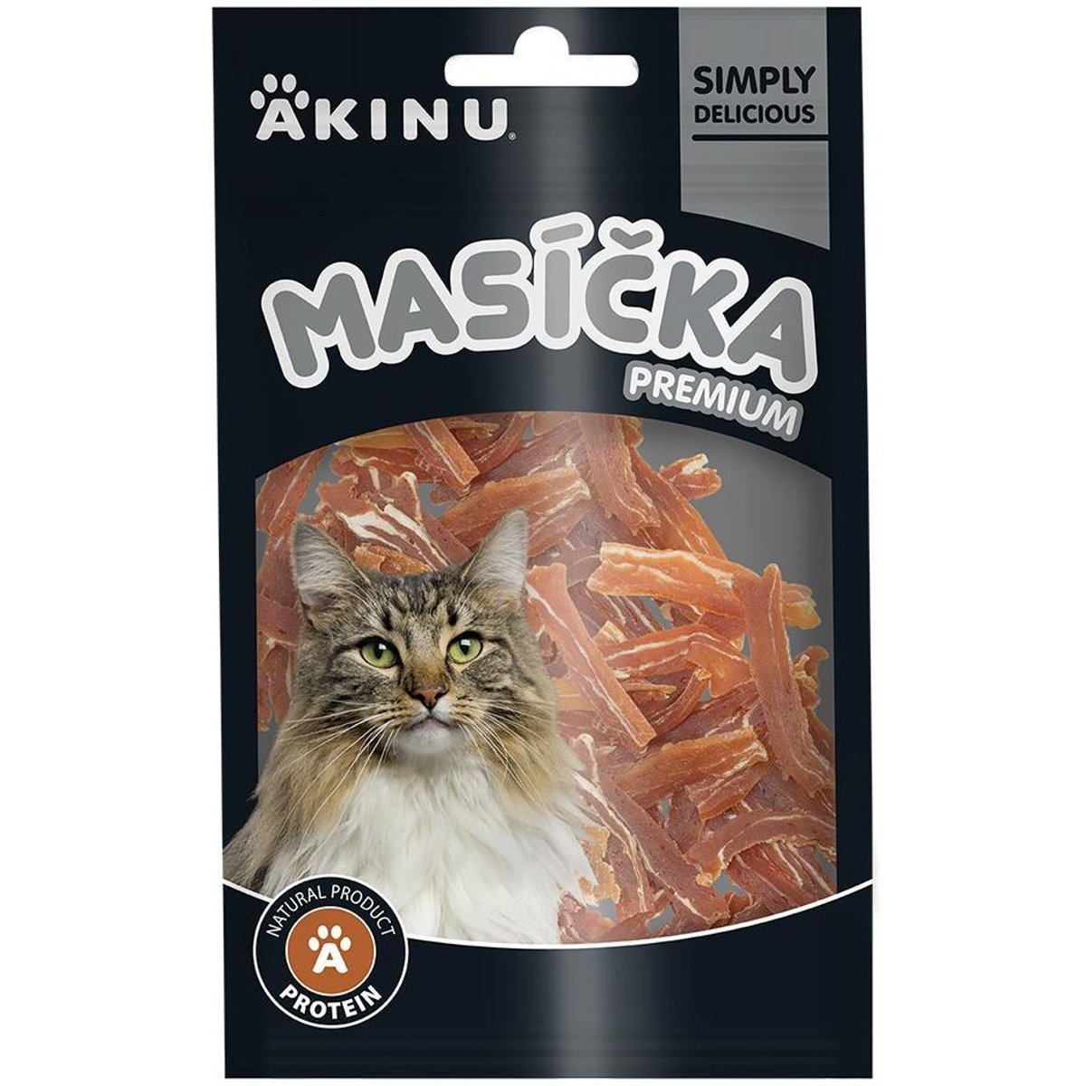 Akinu Masíčka Premium kachní plátky pro kočky