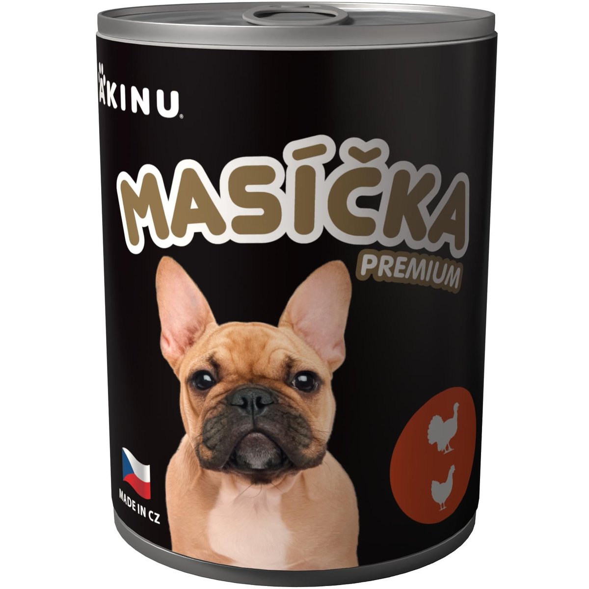 Akinu Masíčka Premium konzerva mleté s krůtím pro psy
