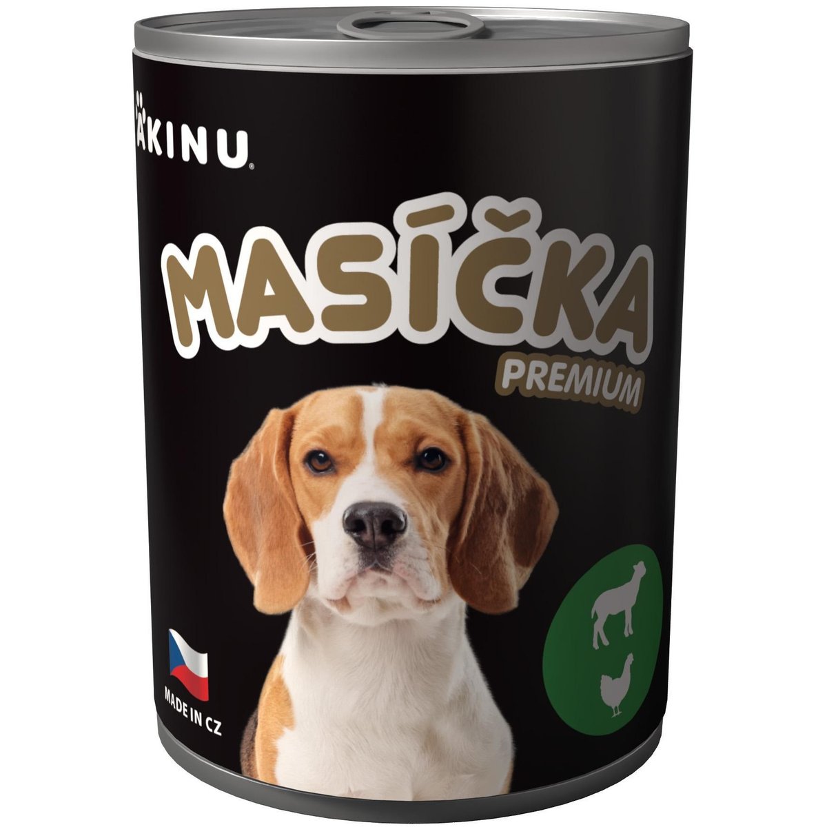 Akinu Masíčka Premium konzerva mleté s jehněčím pro psy