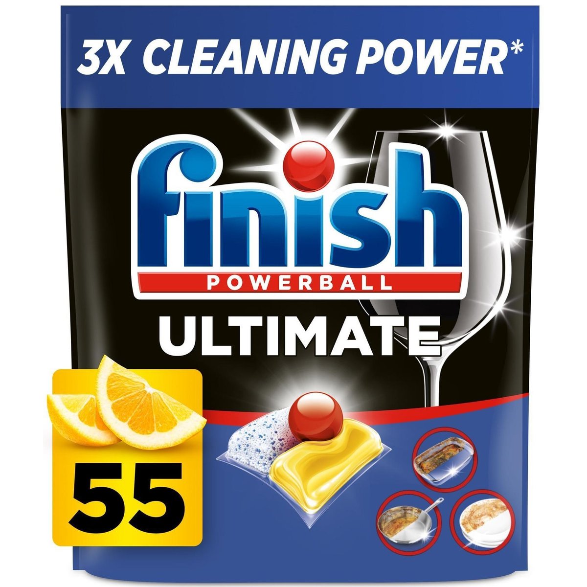 Finish Ultimate Lemon kapsle do myčky nádobí