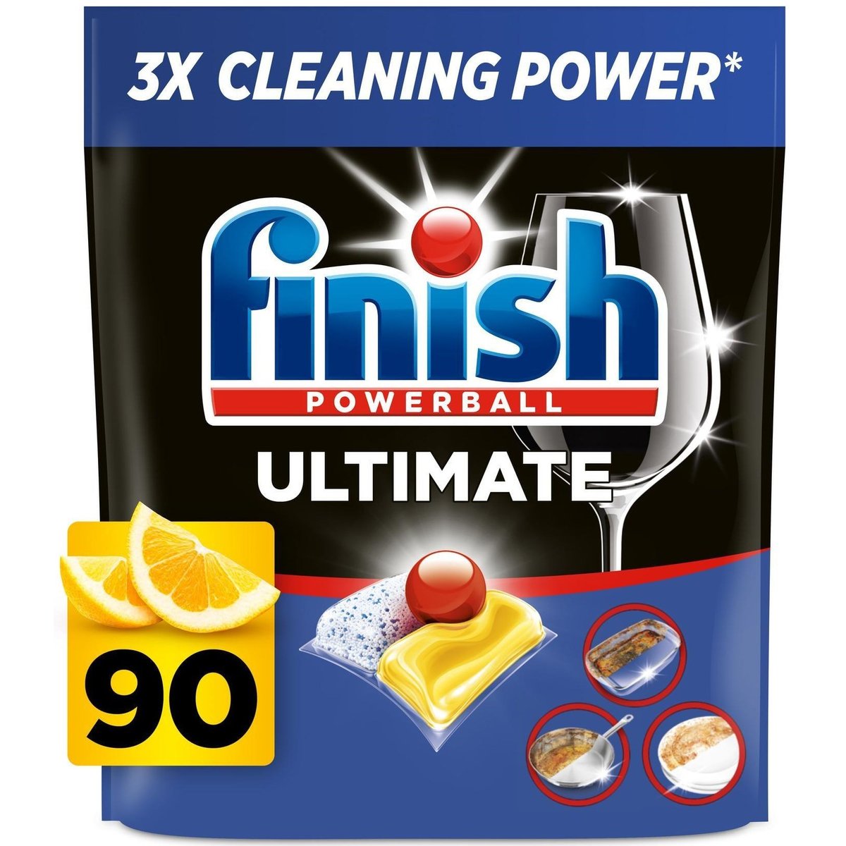 Finish Ultimate Lemon kapsle do myčky nádobí