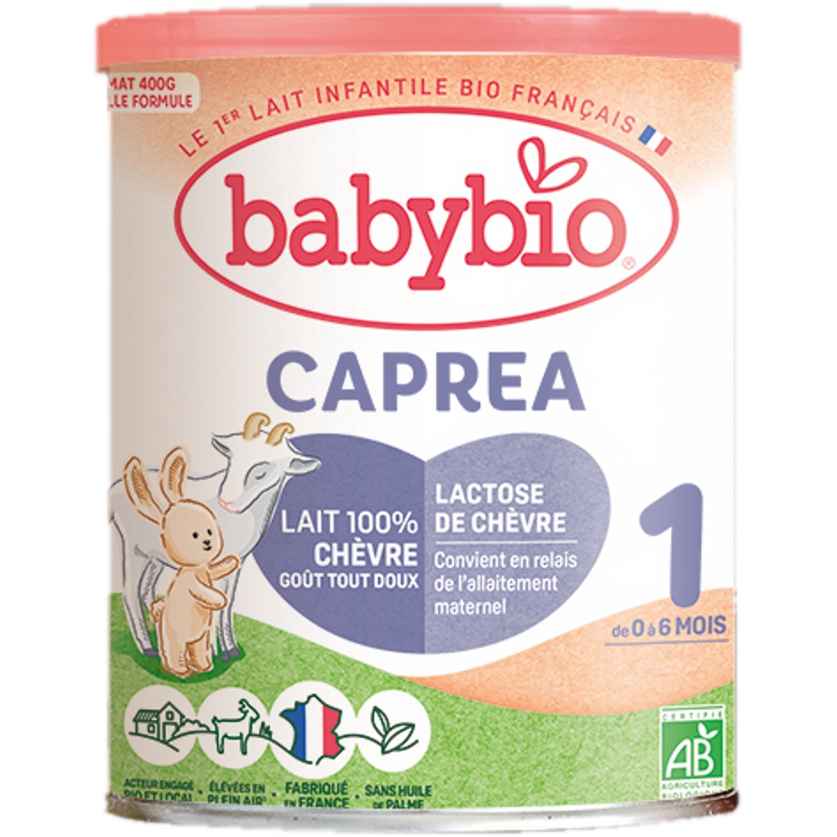 Babybio BIO Počáteční kozí kojenecké mléko 1 Caprea