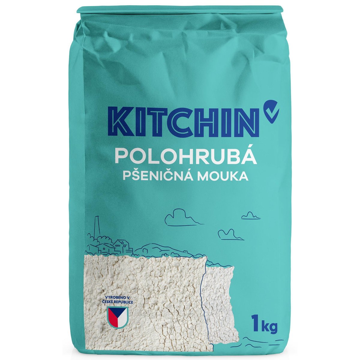 Kitchin Pšeničná mouka polohrubá