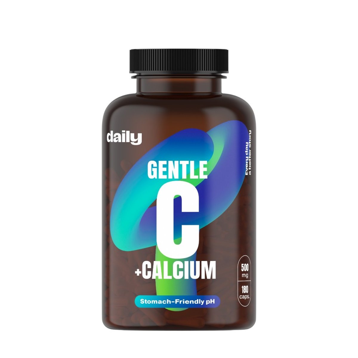 Daily Gentle C+Calcium cps.180