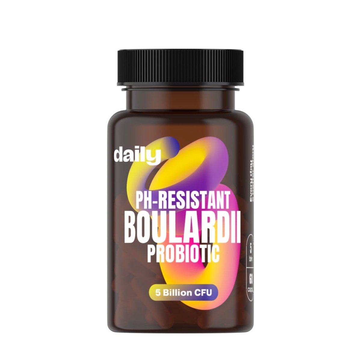 Daily pH-Resistant Boulardii Probiotic cps.60