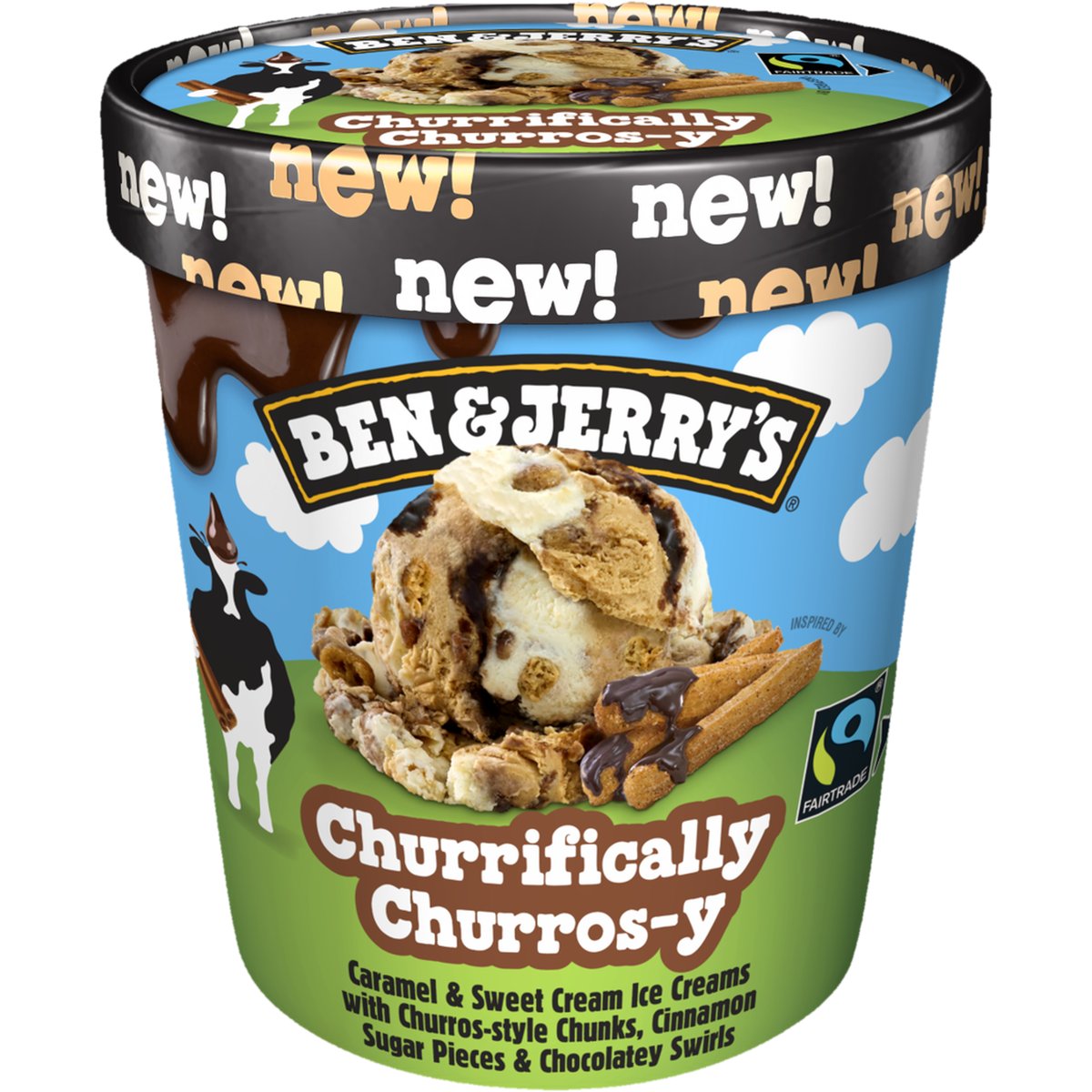 Ben & Jerry's Churrifically Churros–y