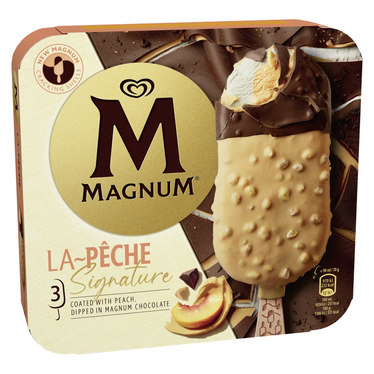 Magnum La Peche 3×90 ml