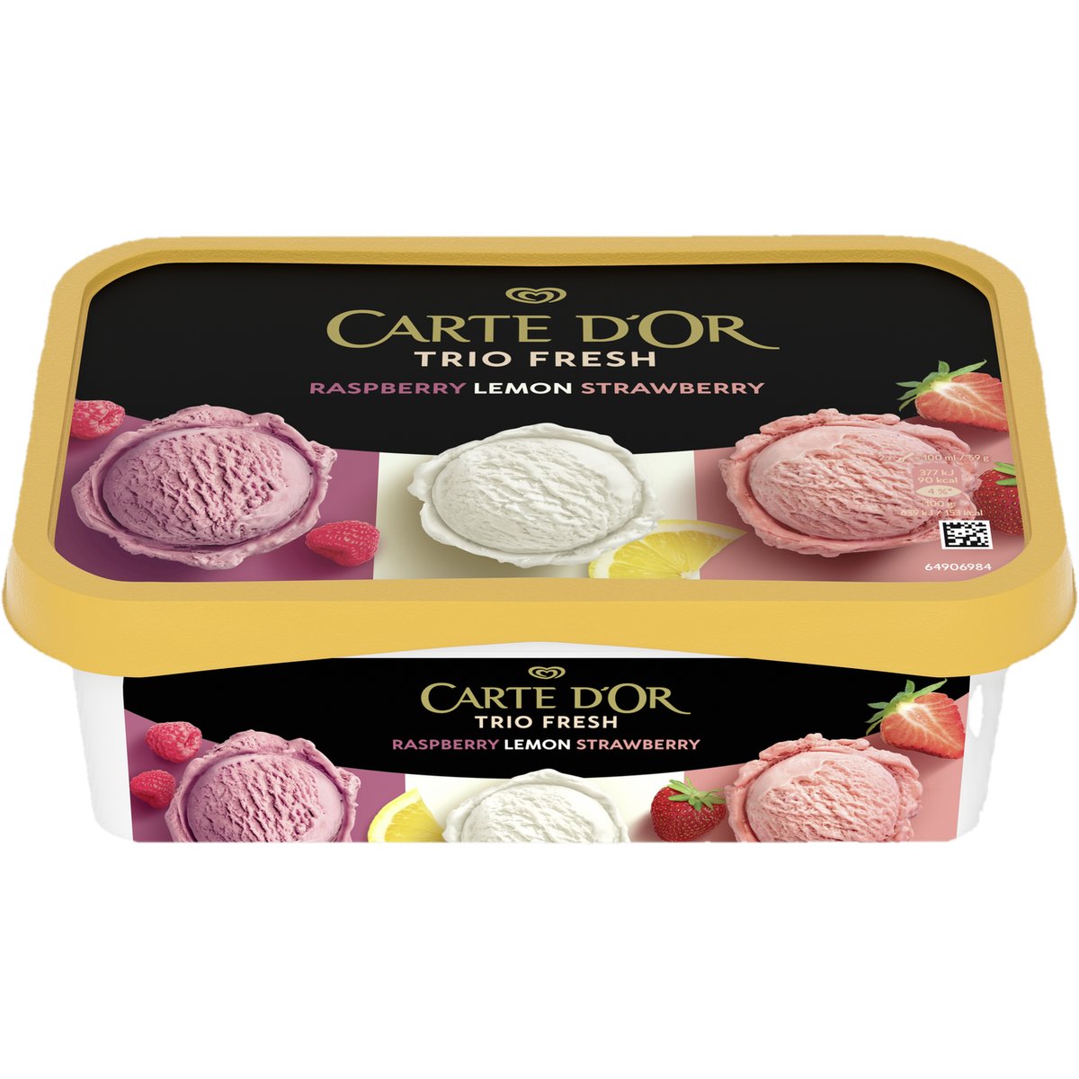 Carte d'Or Trio Rasp–Lemon–Straw