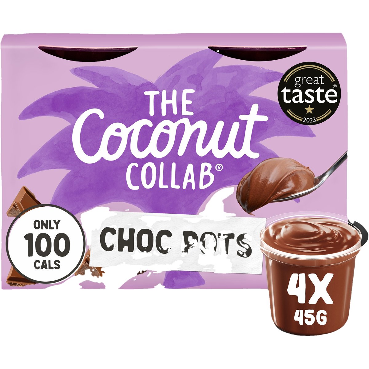 Coconut Collab Choc Pots čokoládové kokosové kelímky