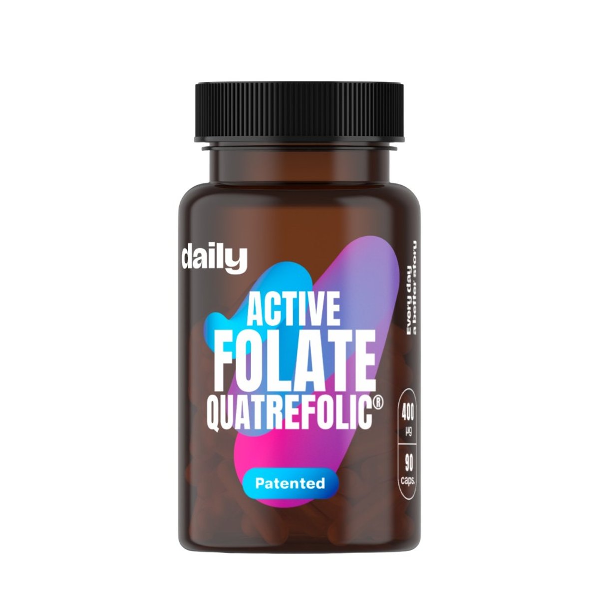 Daily Active Folate Quatrefolic cps.90