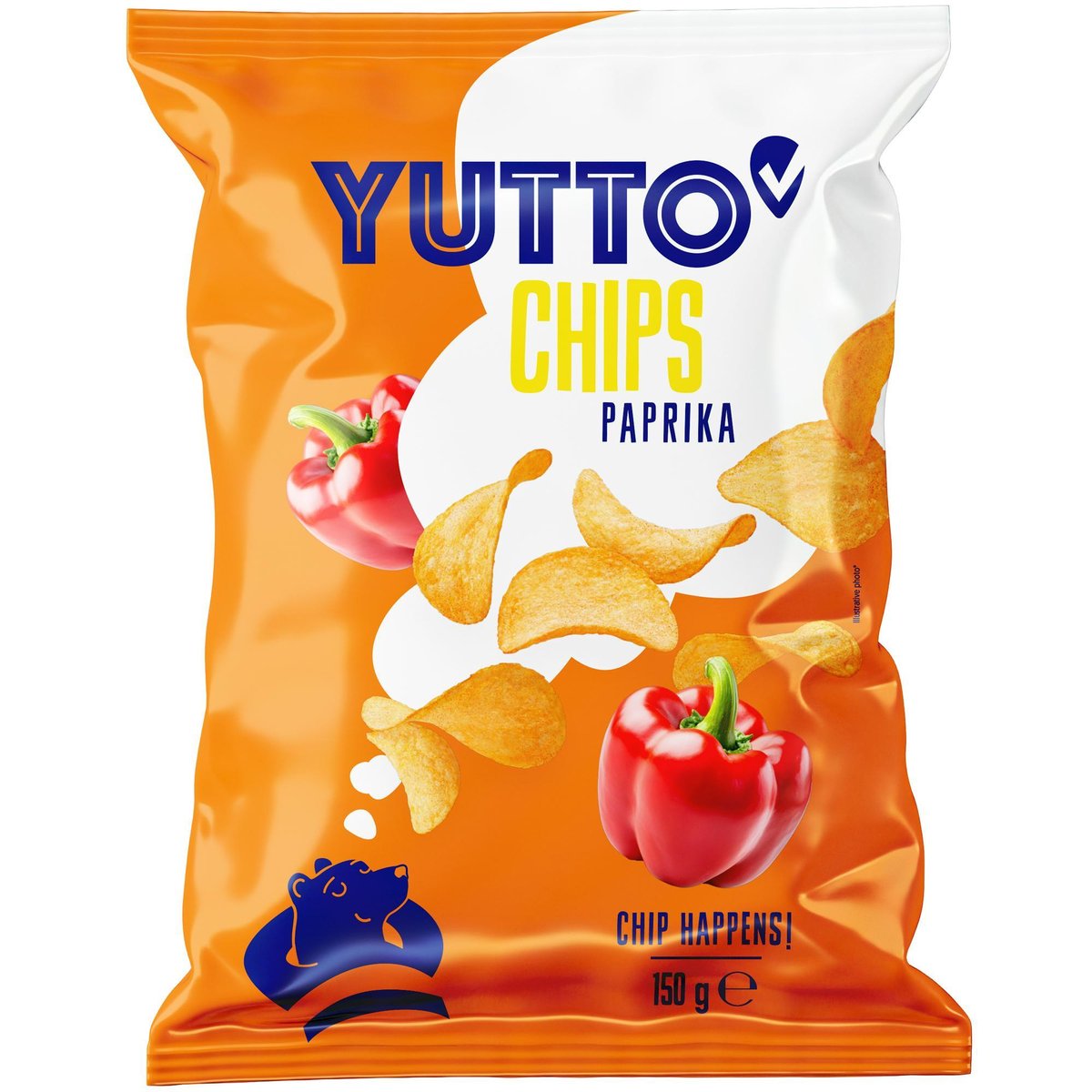 Yutto Chipsy paprikové