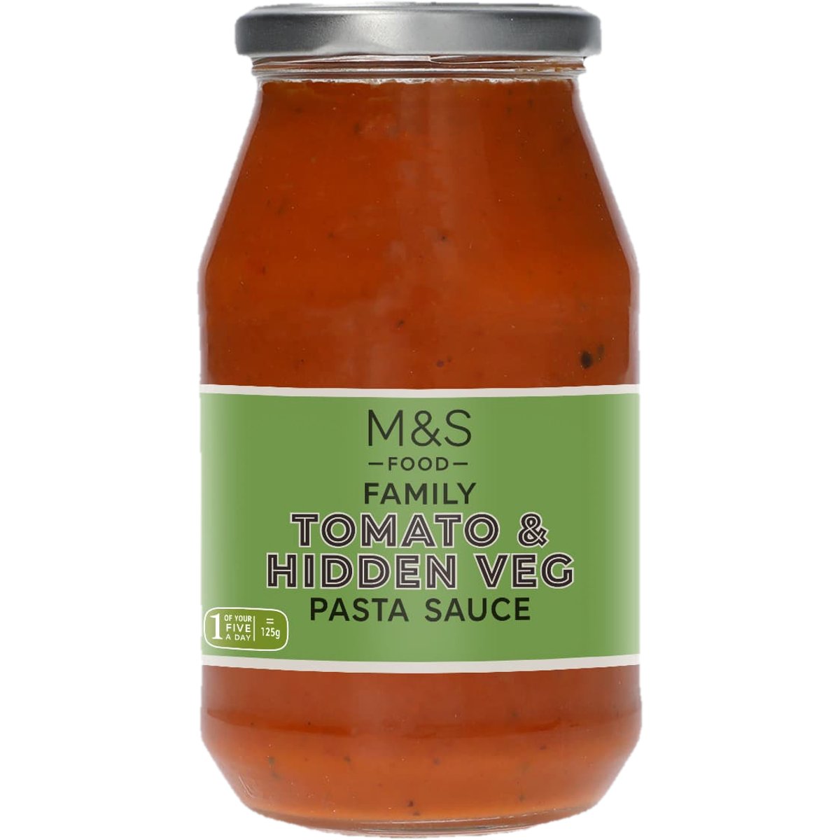 Marks & Spencer Rajčatová omáčka na těstoviny s červenou paprikou, mrkví, cibulí a cuketou