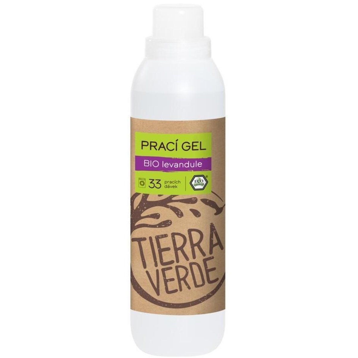 Tierra Verde Prací gel s vůní BIO levandule (1 l)