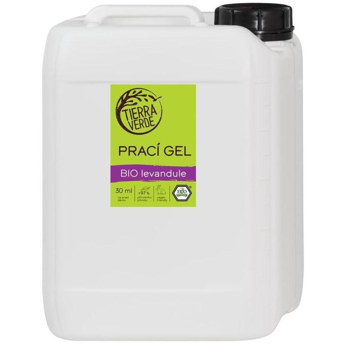 Tierra Verde Prací gel s vůní BIO levandule