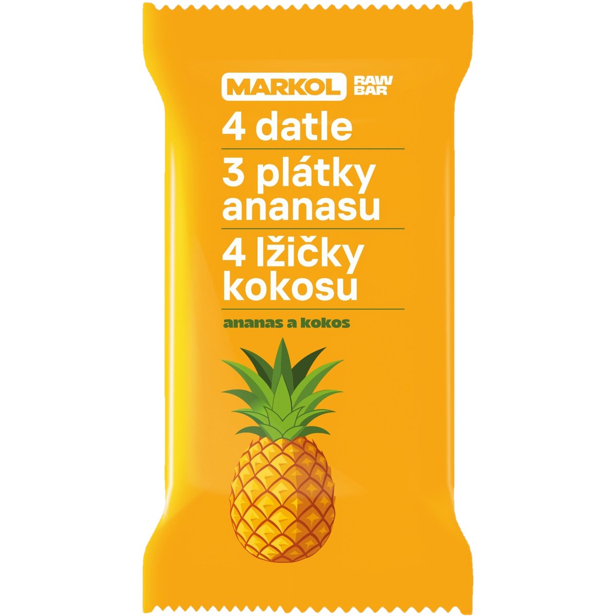 Markol Tyčinka ananasová s kokosem