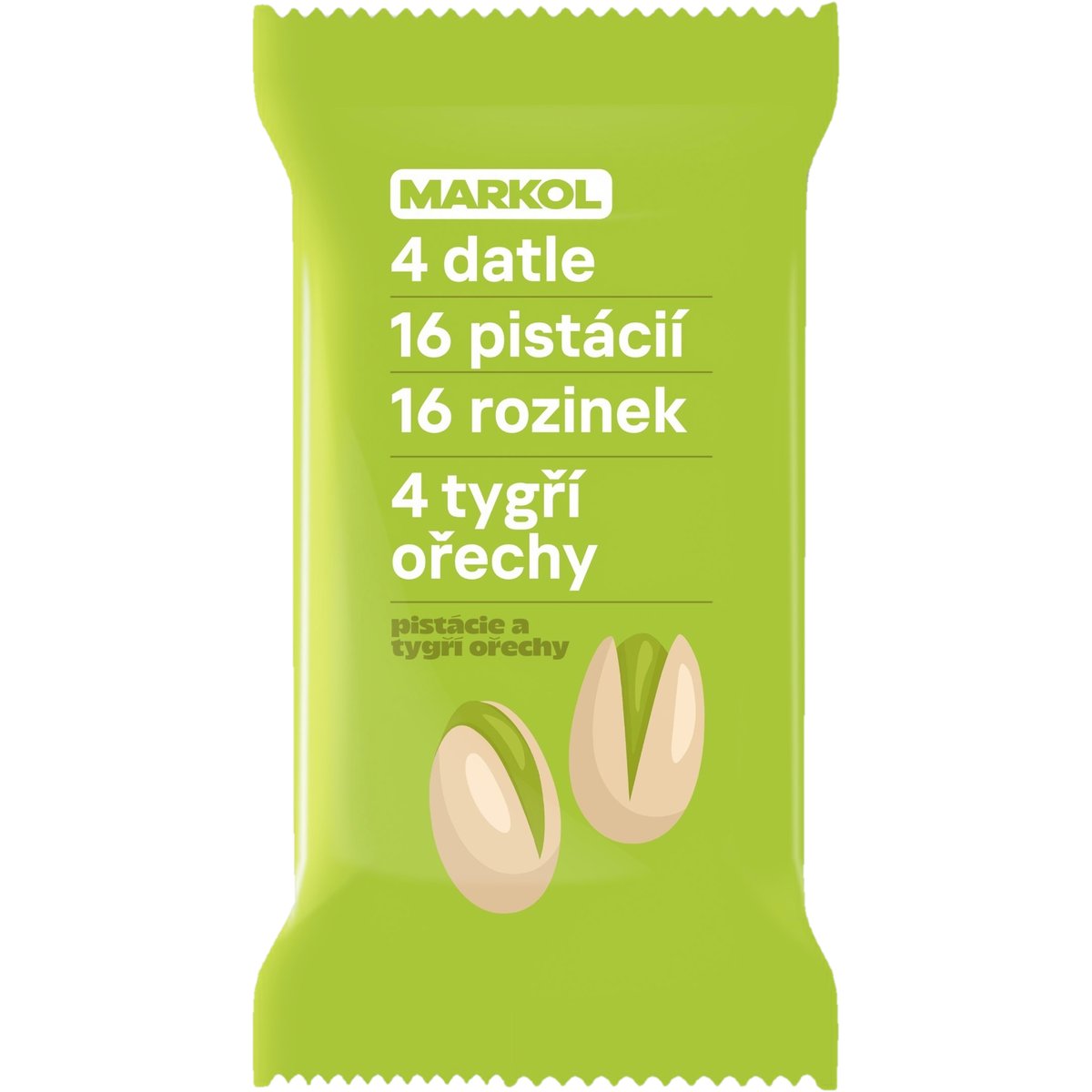 Markol Tyčinka s pistáciemi a tigernuts