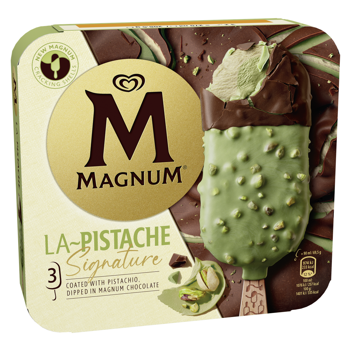 Magnum La Pistache 3×90 ml