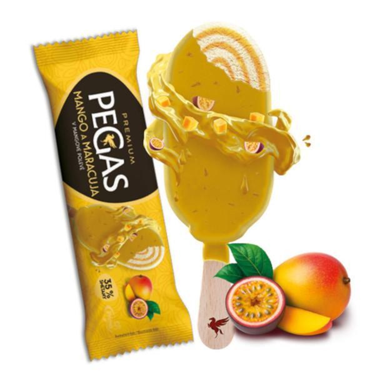 Levně Pegas Premium Mango a Marakuja