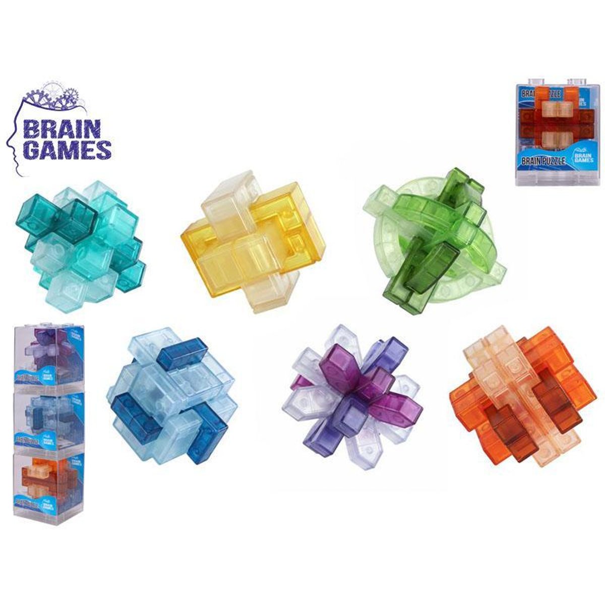 Levně Brain Games Kostka puzzle