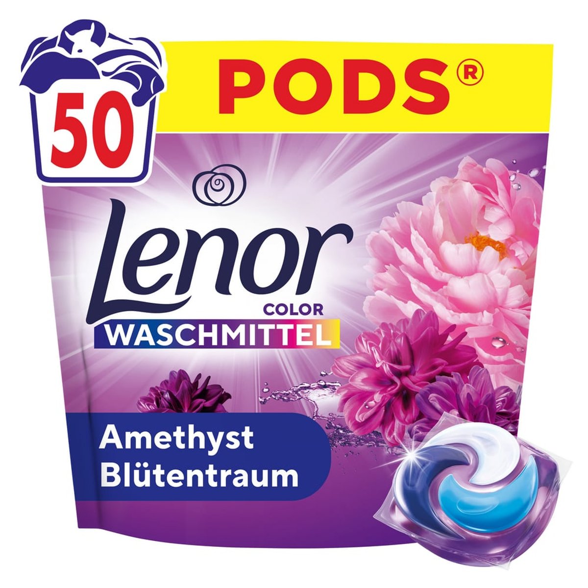 Levně Lenor PODS Color Floral Bouquet kapsle na praní