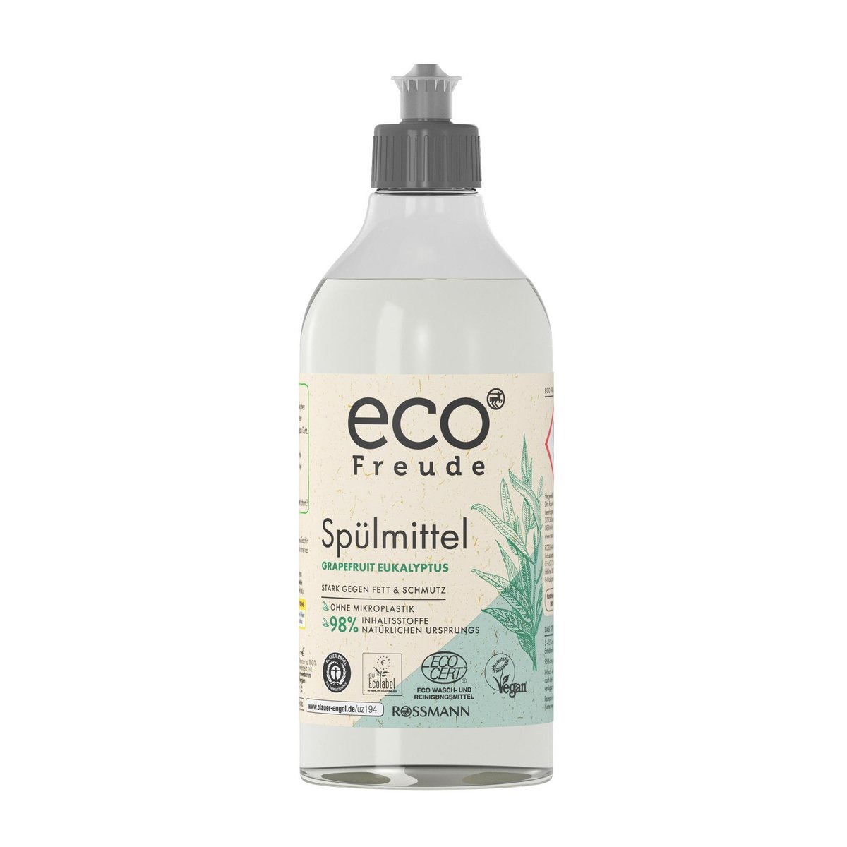 Eco Freude Prostředek na nádobí eukalyptus a grep
