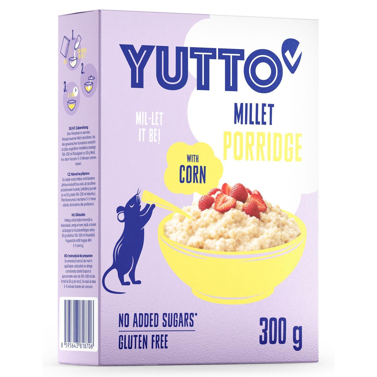 Yutto Cereální jáhlová kaše