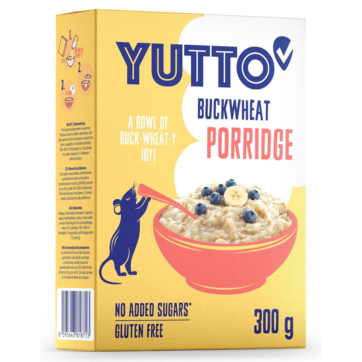 Yutto Cereální pohanková kaše
