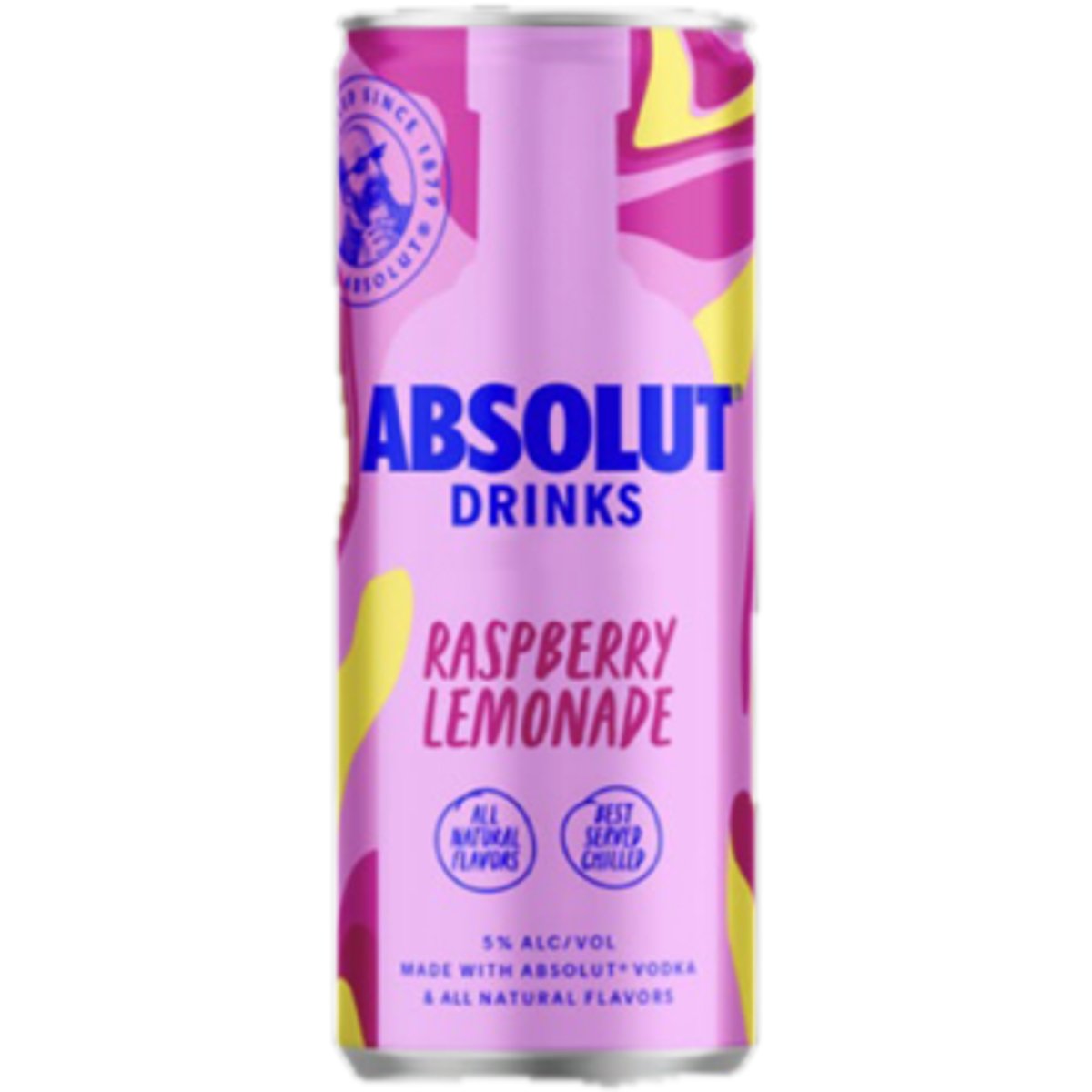 Absolut Raspberry Lemonade 5% obj. plech