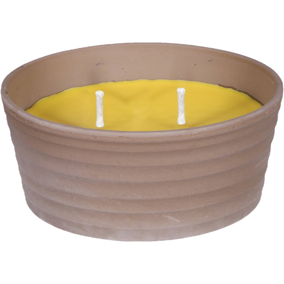 Levně Svíčka proti hmyzu CITRONELLA žardinka SIRIUS 420g d16x7cm