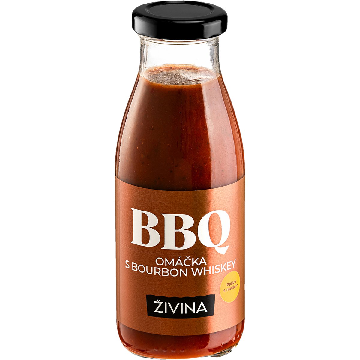 Levně Živina BBQ pálivá omáčka s medem a bourbon whiskey