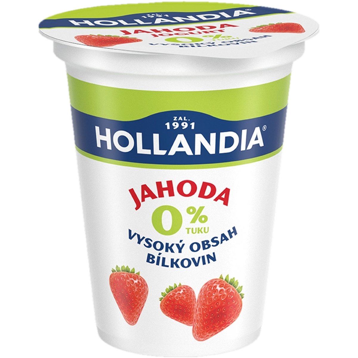 Hollandia Nízkotučný jogurt jahoda