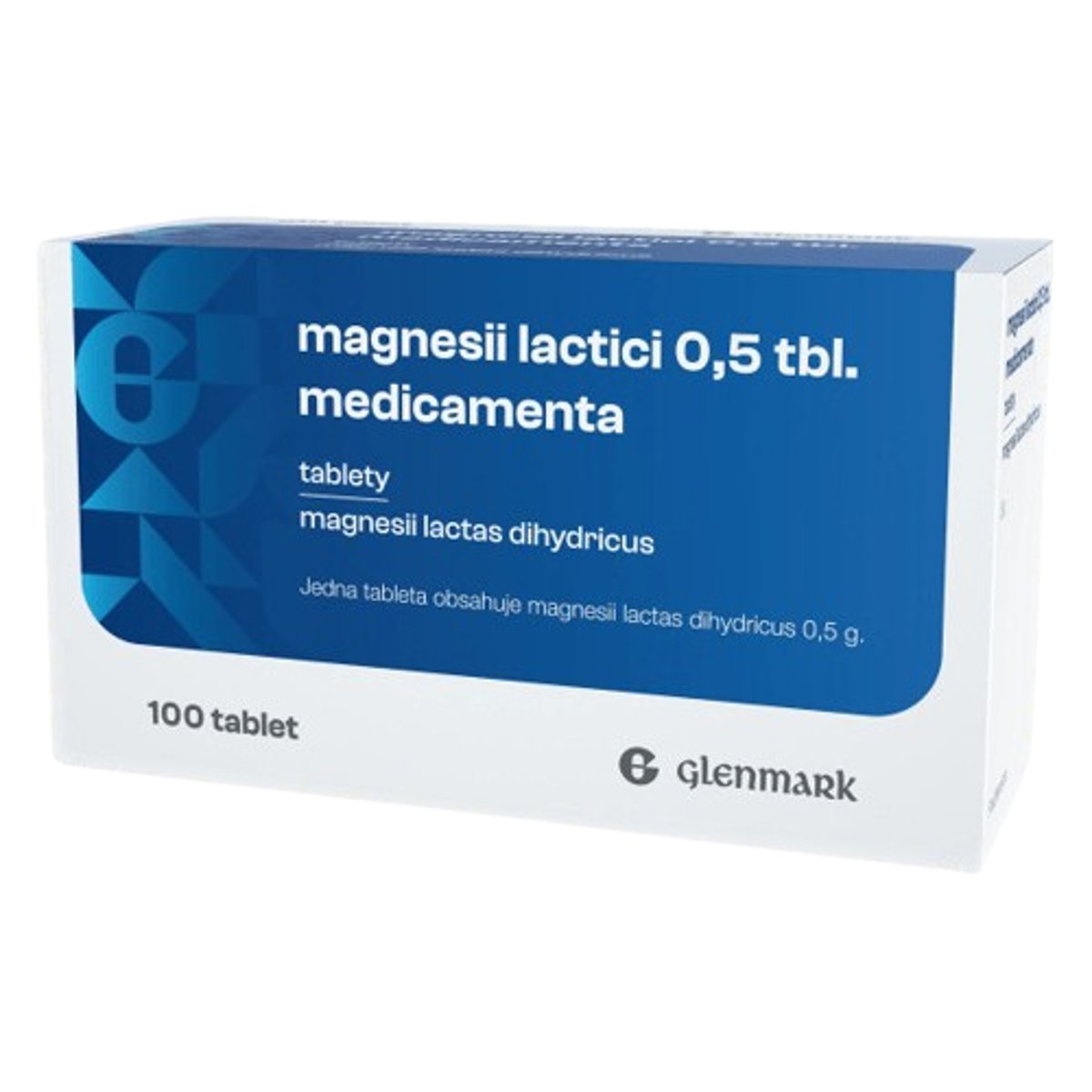 Levně MAGNESII LACTICI 0,5 TBL. MEDICAMENTA 0,5G Tableta 100